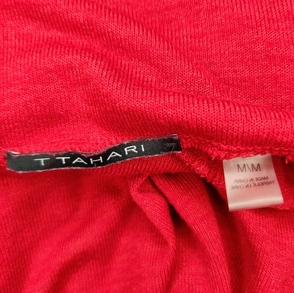 Tahari Red Turtleneck Sweater - Picture 4 of 4